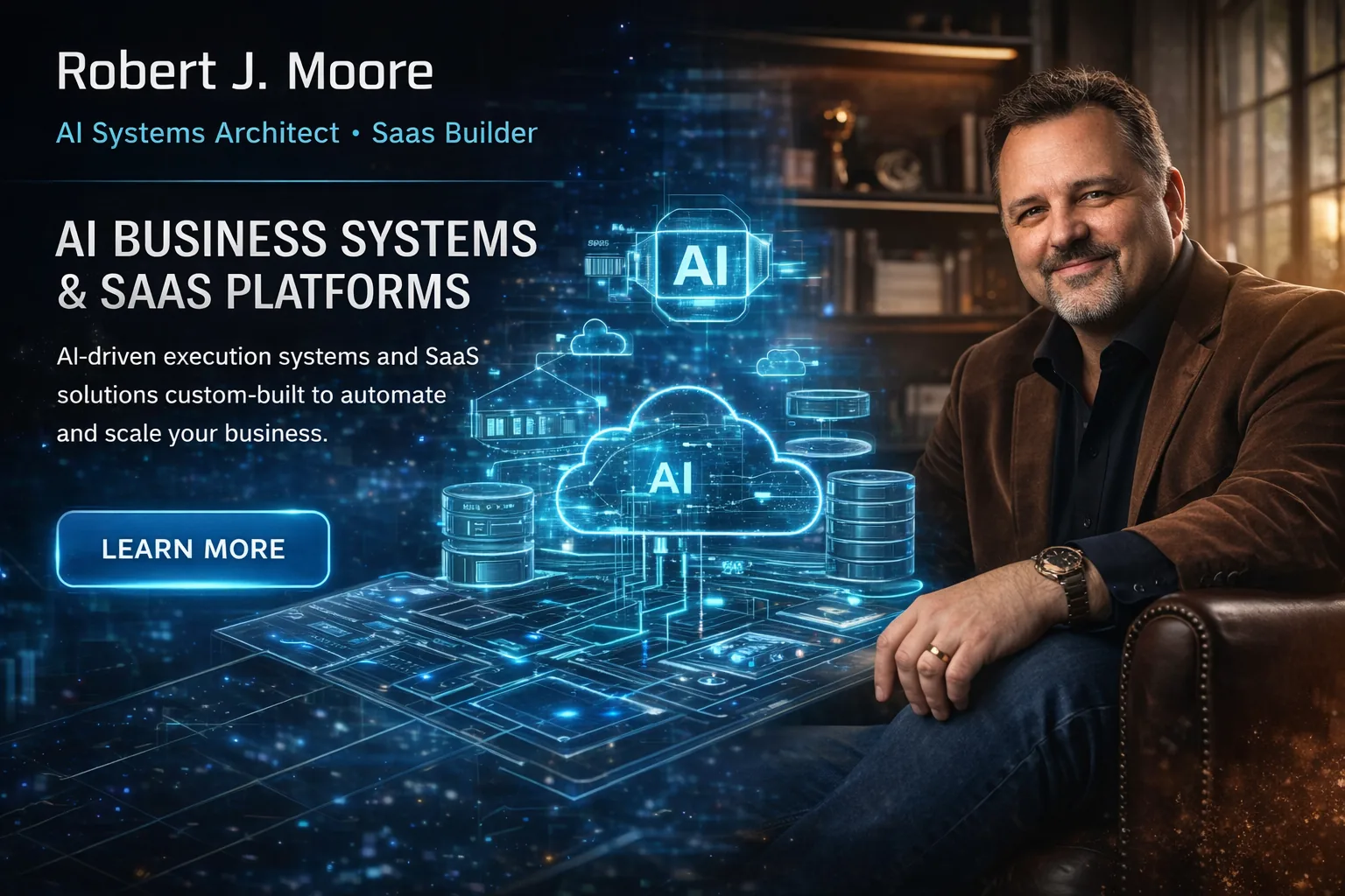 Robert J. Moore, AI Systems Architect and SaaS Builder